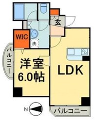 フィオリーシェ東浅草の物件間取画像